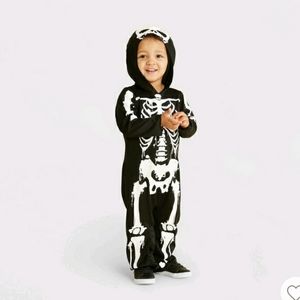 Halloween skeleton costume toddler